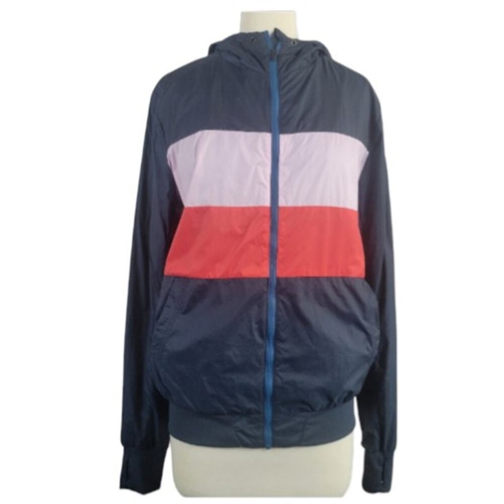 LNDR Victory Colorblock Jacket Navy Size Small